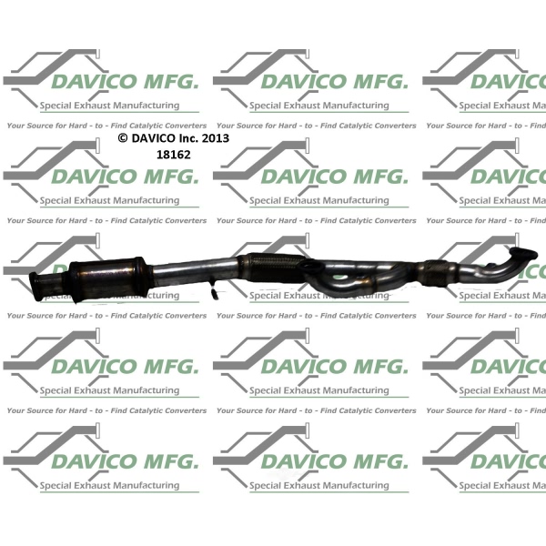 Davico Direct Fit Catalytic Converter and Pipe Assembly 18162