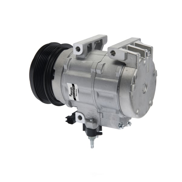 Mando New OE A/C Compressor with Clutch & Pre-filLED Oil, Direct Replacement 10A1041