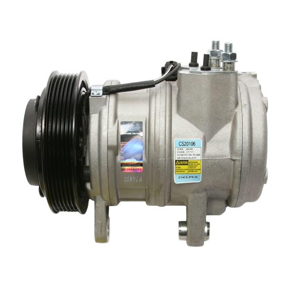 Delphi A C Compressor With Clutch CS20106