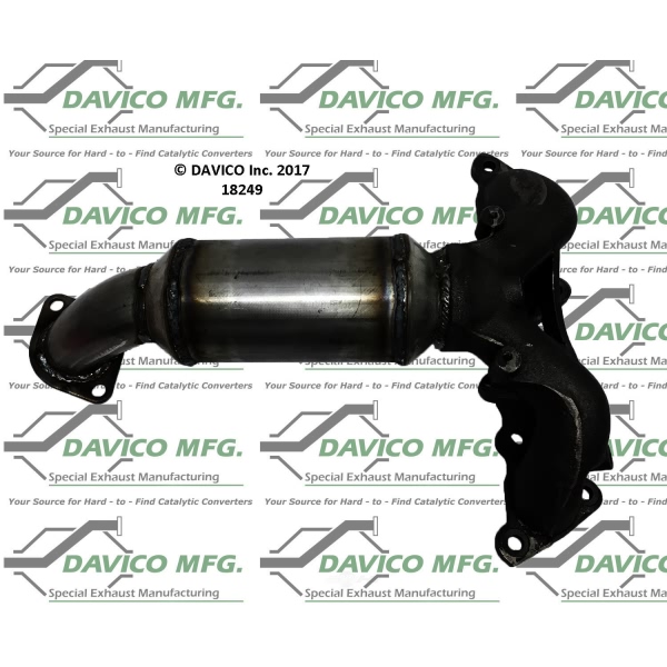 Davico Exhaust Manifold with Integrated Catalytic Converter 18249