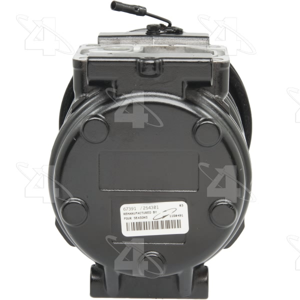 Four Seasons Remanufactured A C Compressor With Clutch 67391