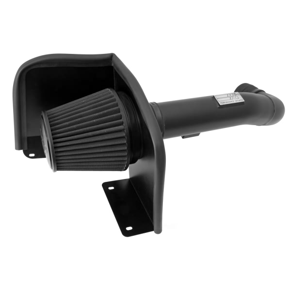 K&N 71 Series Blackhawk Induction® Aluminum Textured Black Cold Air Intake System with Black Filter 71-3070