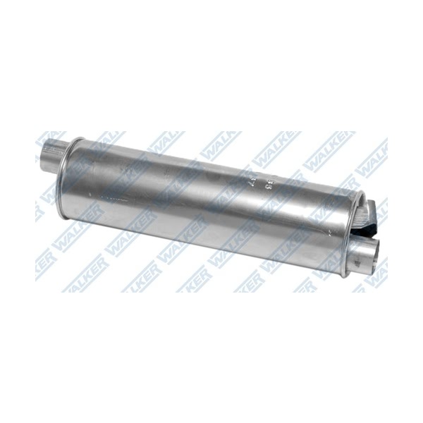 Walker Soundfx Aluminized Steel Round Direct Fit Exhaust Muffler 18285