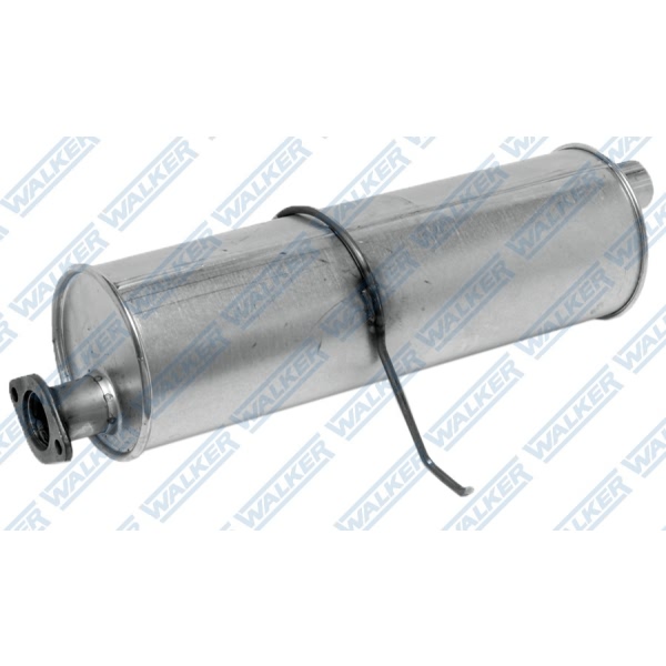 Walker Soundfx Steel Round Direct Fit Aluminized Exhaust Muffler 18328