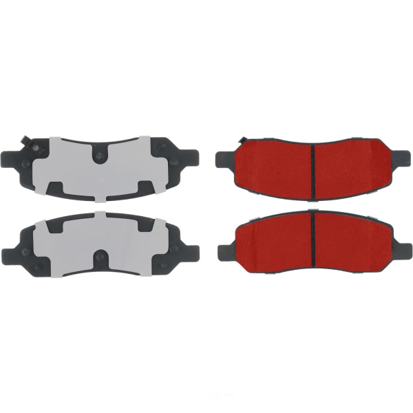 Centric Posi Quiet Pro™ Semi-Metallic Rear Disc Brake Pads 500.11720