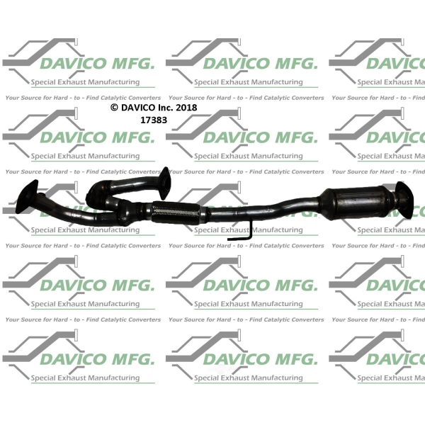 Davico Direct Fit Catalytic Converter and Pipe Assembly 17383