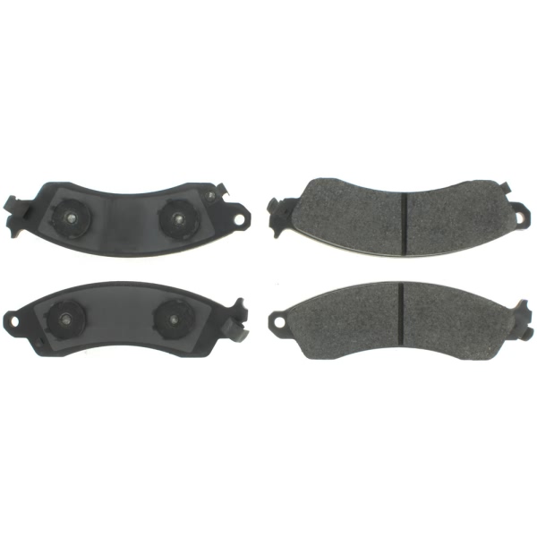 Centric Premium™ Semi-Metallic Brake Pads With Shims And Hardware 300.04120