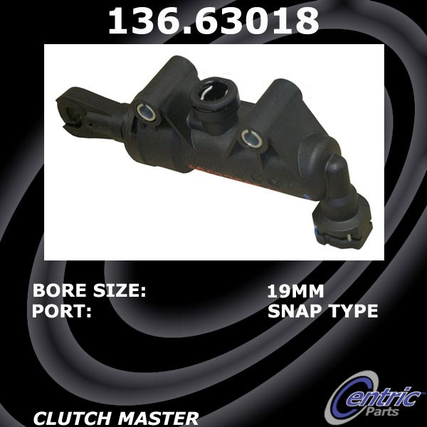 Centric Premium Clutch Master Cylinder 136.63018