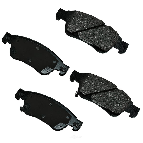 Akebono Pro-ACT™ Ultra-Premium Ceramic Front Disc Brake Pads ACT1287