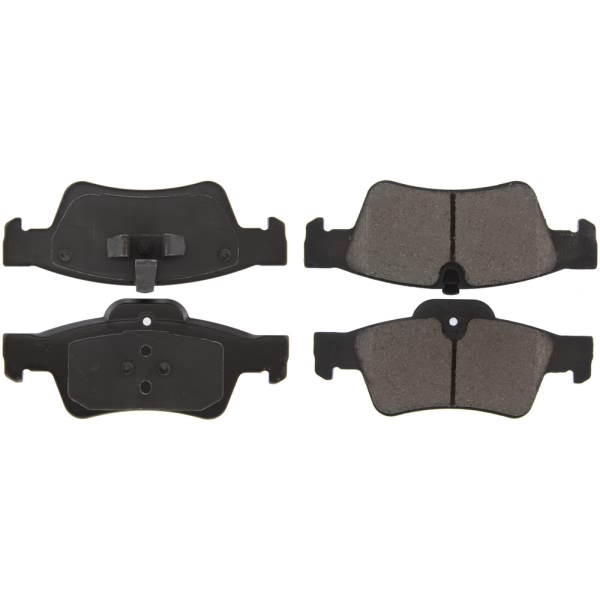 Centric Posi Quiet™ Ceramic Rear Disc Brake Pads 105.11220