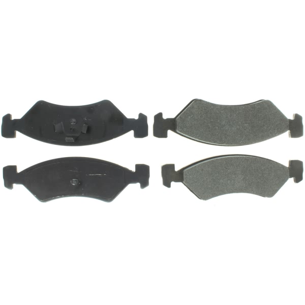 Centric Premium™ Semi-Metallic Brake Pads With Shims And Hardware 300.01700