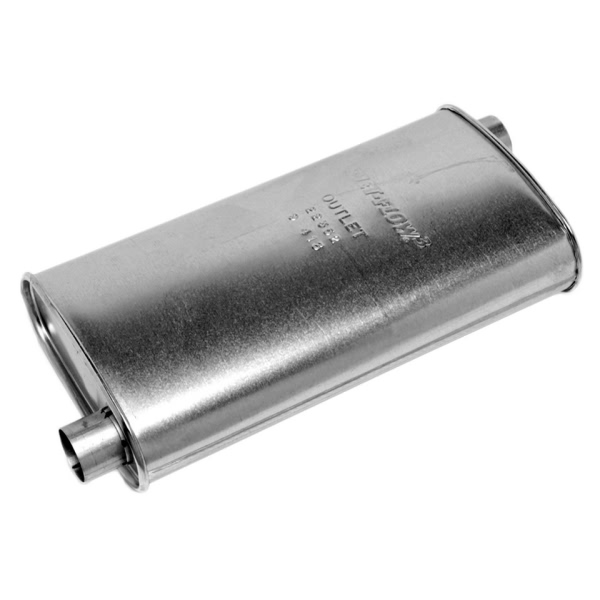 Walker Quiet Flow Stainless Steel Oval Aluminized Exhaust Muffler 22352