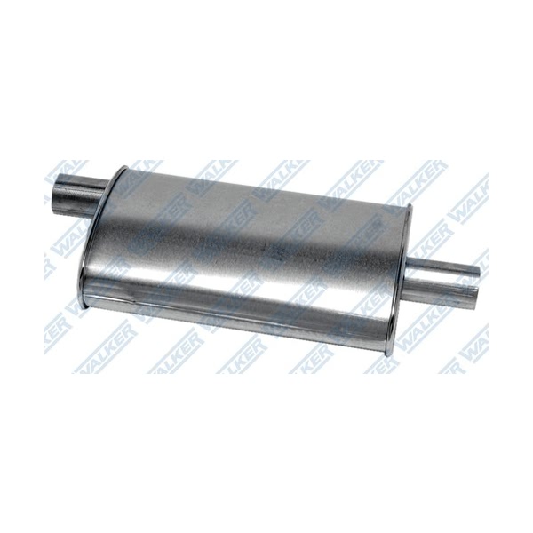 Walker Soundfx Steel Oval Direct Fit Aluminized Exhaust Muffler 18102