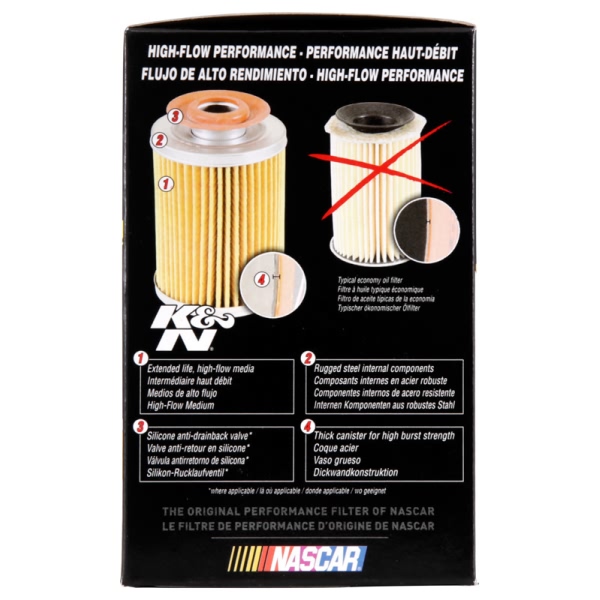 K&N Performance Gold™ Wrench-Off Oil Filter HP-3003