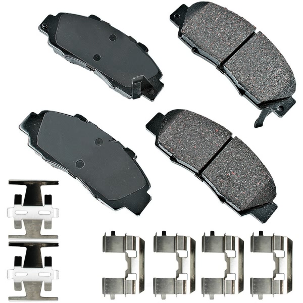 Akebono Pro-ACT™ Ultra-Premium Ceramic Front Disc Brake Pads ACT503A