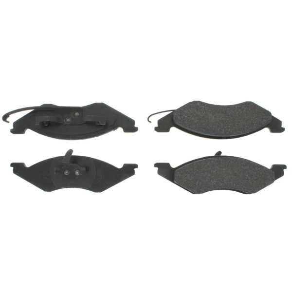 Centric Posi Quiet™ Semi-Metallic Front Disc Brake Pads 104.02570