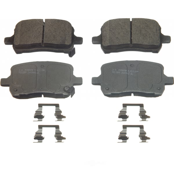 Wagner ThermoQuiet Ceramic Disc Brake Pad Set QC1028