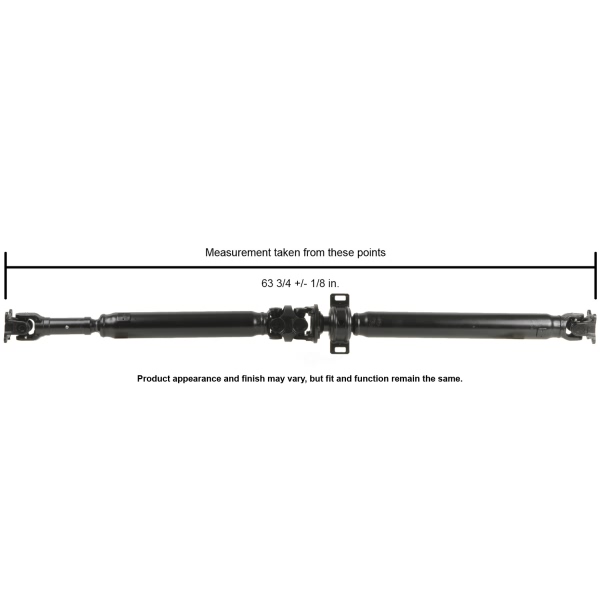 Cardone Reman Remanufactured Driveshaft/ Prop Shaft 65-5023