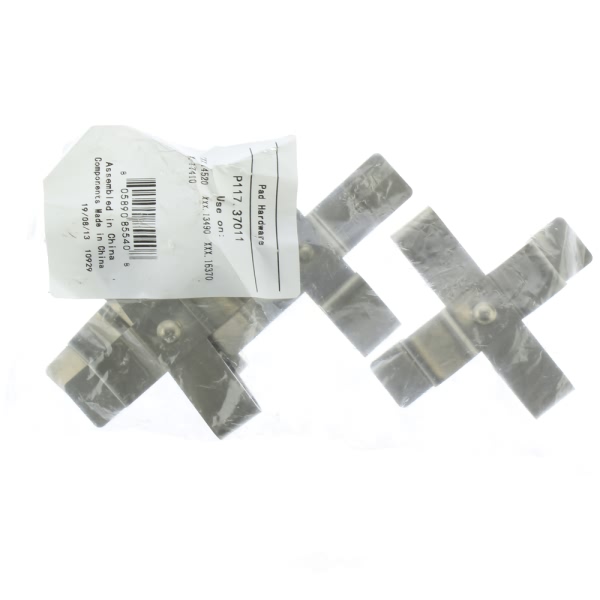 Centric Posi Quiet™ Semi-Metallic Front Disc Brake Pads 104.17410