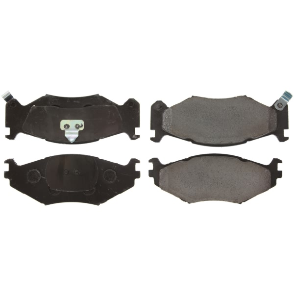 Centric Posi Quiet™ Ceramic Front Disc Brake Pads 105.05220