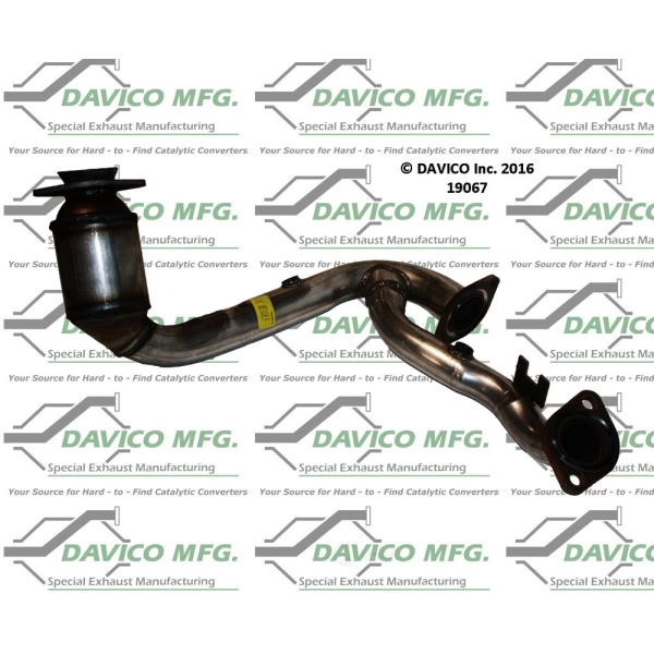 Davico Direct Fit Catalytic Converter and Pipe Assembly 19067