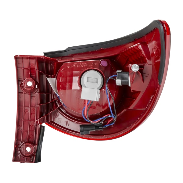 TYC Driver Side Outer Replacement Tail Light 11-6520-00