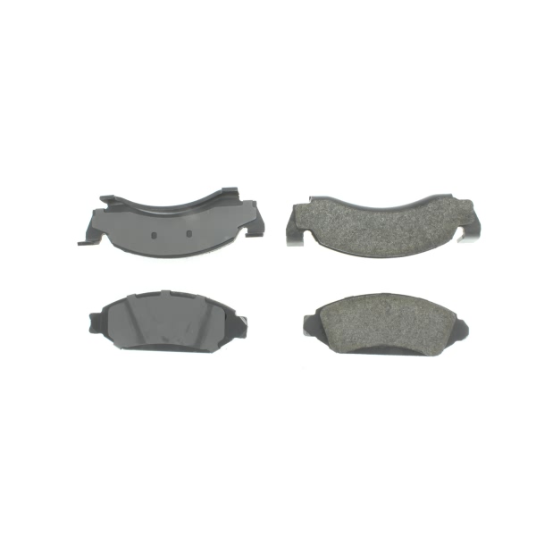 Centric Posi Quiet™ Semi-Metallic Front Disc Brake Pads 104.00500