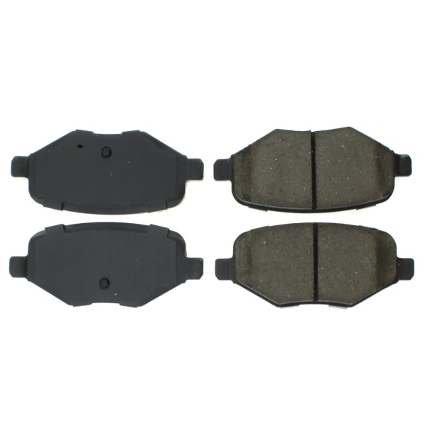 Centric Posi Quiet™ Ceramic Rear Disc Brake Pads 105.13770