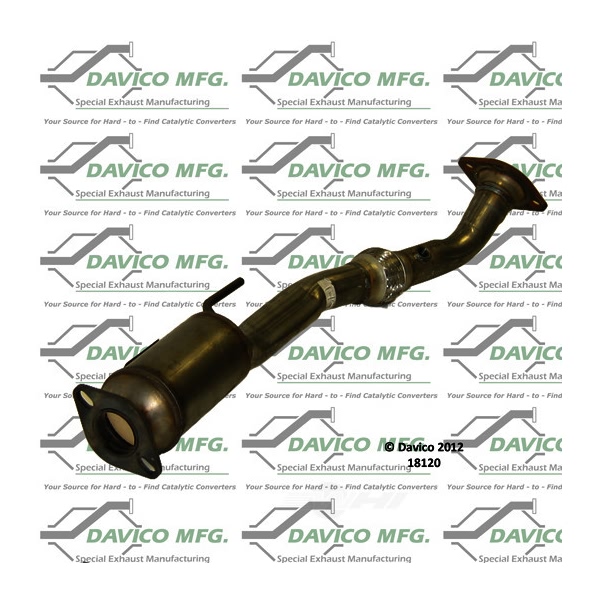 Davico Direct Fit Catalytic Converter and Pipe Assembly 18120