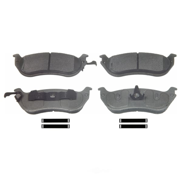 Wagner ThermoQuiet Semi-Metallic Disc Brake Pad Set MX674A