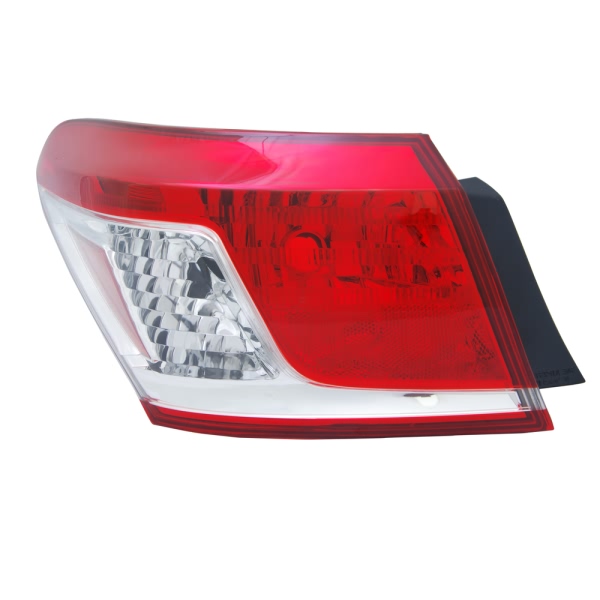 TYC Driver Side Outer Replacement Tail Light 11-6392-01-9