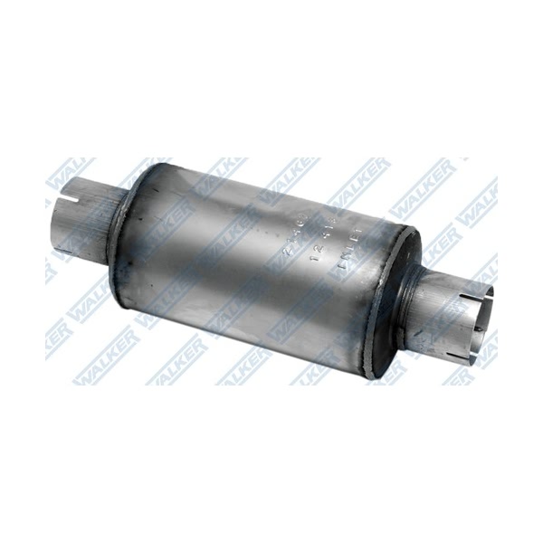 Walker Steel Round Aluminized Exhaust Muffler 21467