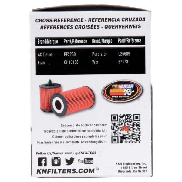 K&N Performance Silver™ Oil Filter PS-7023