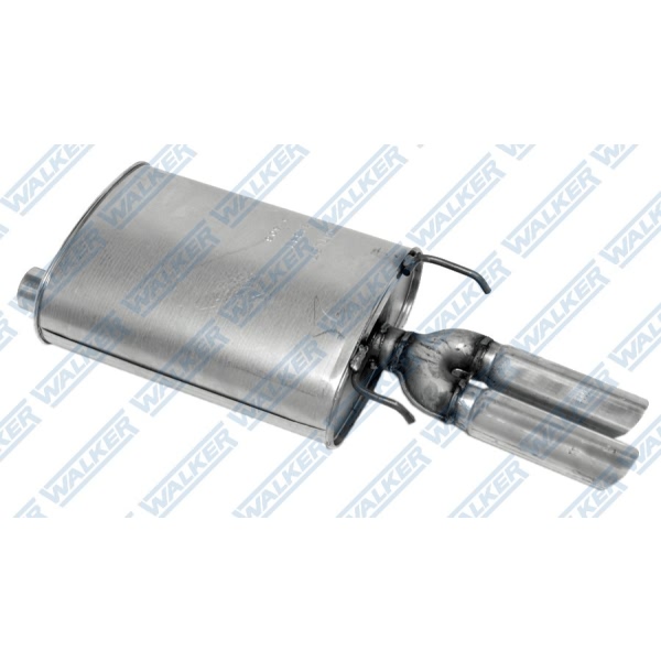 Walker Quiet Flow Stainless Steel Oval Aluminized Exhaust Muffler 21341