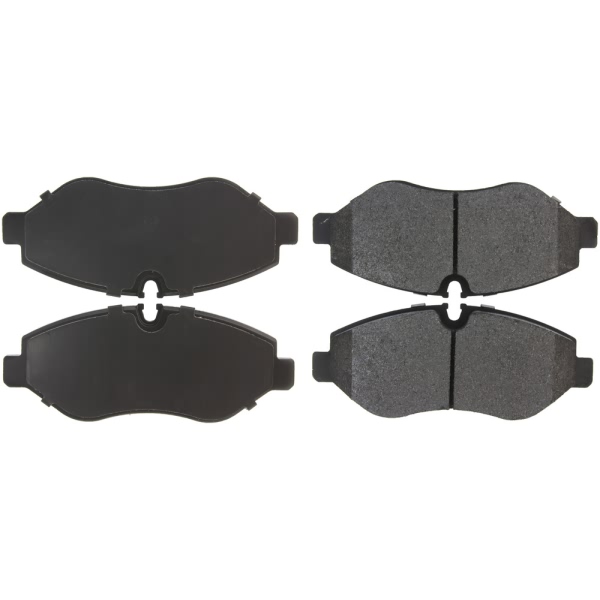 Centric Posi Quiet™ Extended Wear Semi-Metallic Front Disc Brake Pads 106.13160