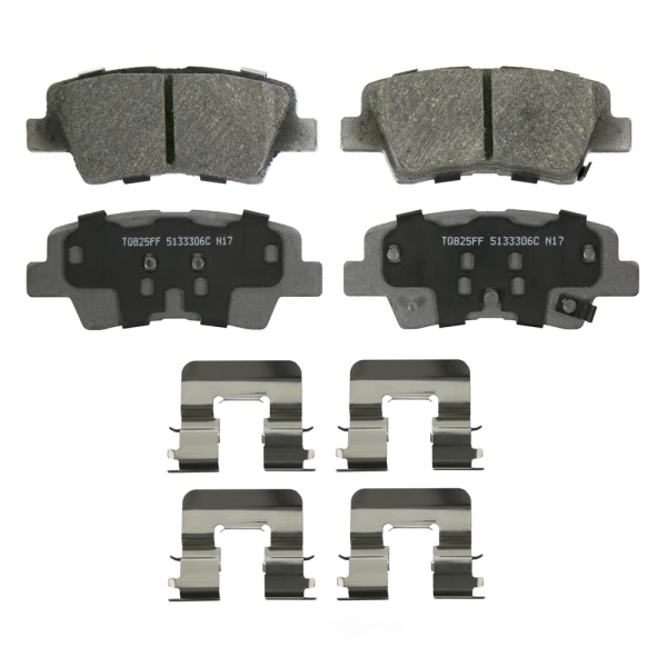 Wagner Thermoquiet Ceramic Rear Disc Brake Pads QC1813