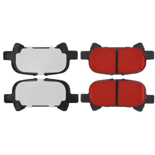 Centric Posi Quiet Pro™ Ceramic Rear Disc Brake Pads 500.08281