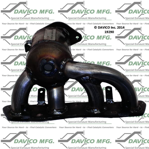 Davico Exhaust Manifold with Integrated Catalytic Converter 19290