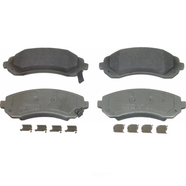 Wagner ThermoQuiet Semi-Metallic Disc Brake Pad Set MX844