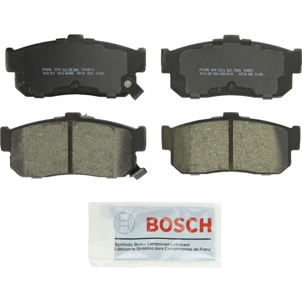 Bosch QuietCast™ Premium Ceramic Rear Disc Brake Pads BC540