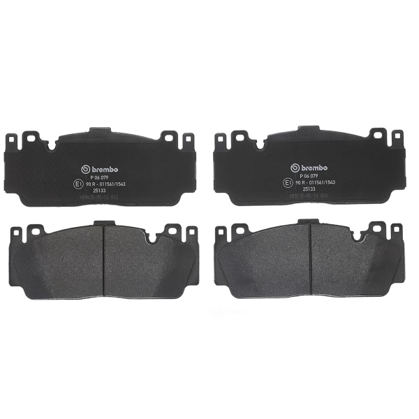 brembo Premium Low-Met OE Equivalent Front Brake Pads P06079