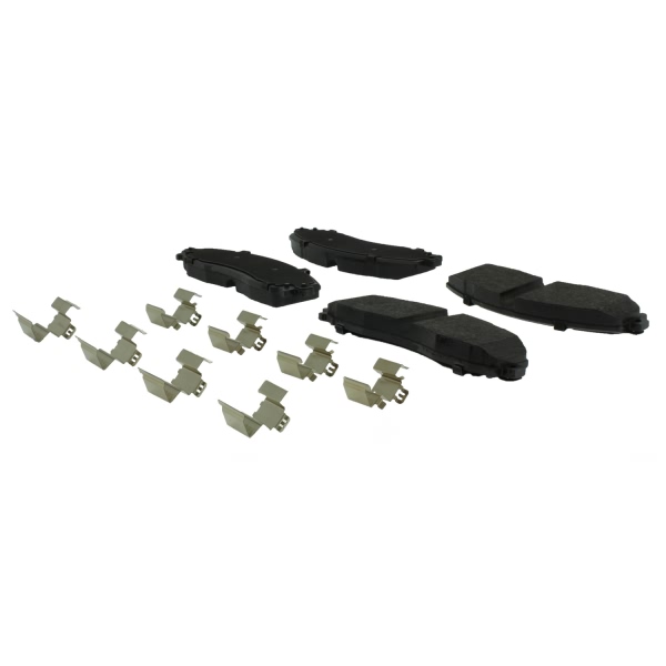 Centric Posi Quiet™ Extended Wear Semi-Metallic Rear Disc Brake Pads 106.16910