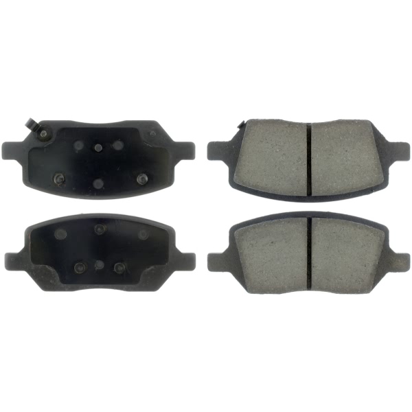 Centric Posi Quiet™ Ceramic Rear Disc Brake Pads 105.10930