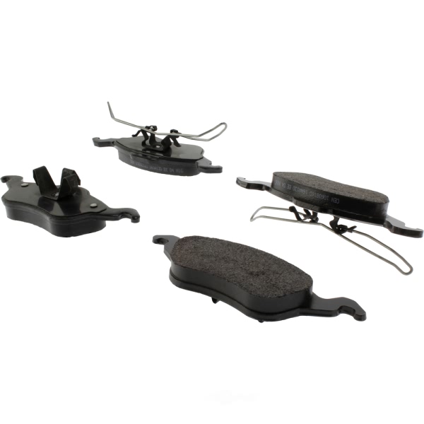 Centric Posi Quiet™ Extended Wear Semi-Metallic Front Disc Brake Pads 106.08160