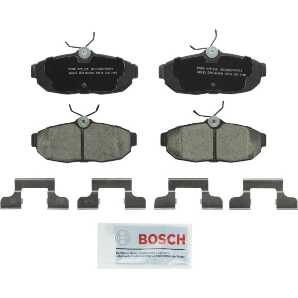 Bosch QuietCast™ Premium Ceramic Rear Disc Brake Pads BC1082