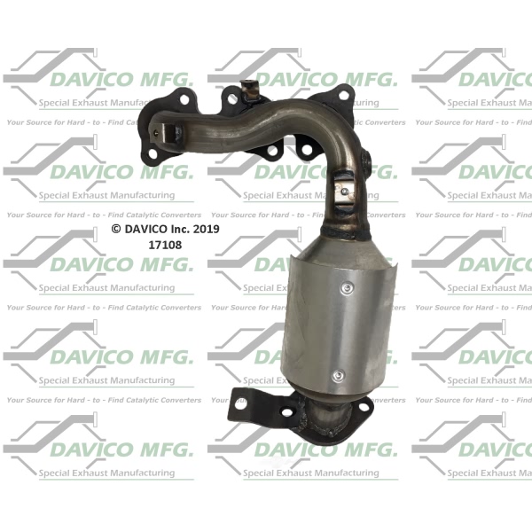 Davico Exhaust Manifold with Integrated Catalytic Converter 17108