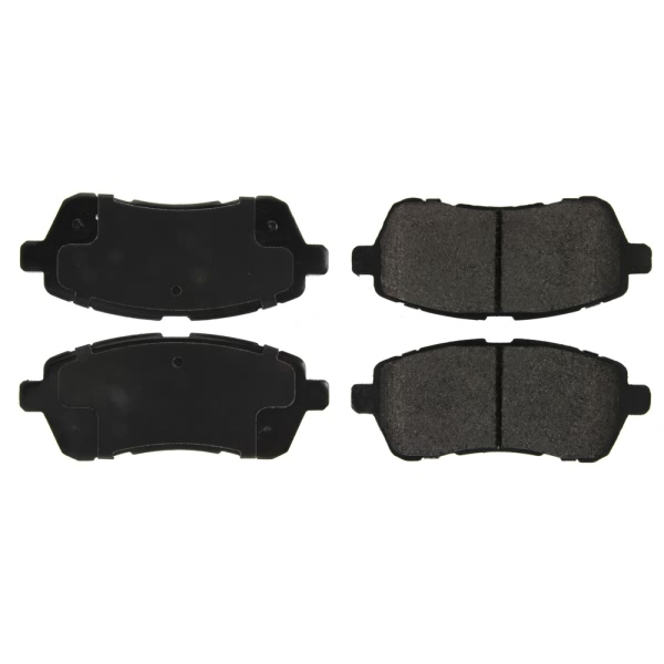 Centric Posi Quiet™ Extended Wear Semi-Metallic Front Disc Brake Pads 106.14540