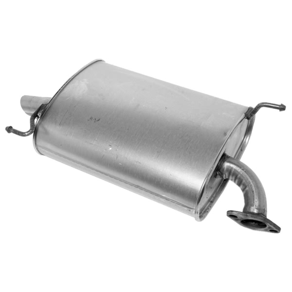 Walker Quiet Flow Driver Side Stainless Steel Oval Aluminized Exhaust Muffler And Pipe Assembly 53259