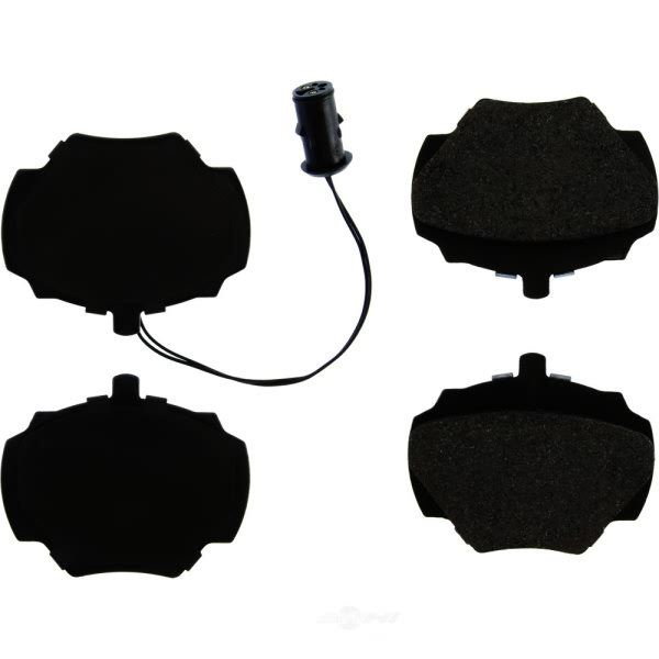 Centric Posi Quiet™ Extended Wear Semi-Metallic Rear Disc Brake Pads 106.05180