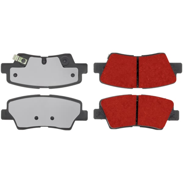 Centric Posi Quiet Pro™ Ceramic Rear Disc Brake Pads 500.15440